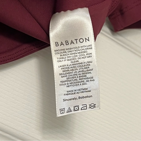 BABATON CONTOUR CREW CROPPED T-SHIRT - Picture 3 of 4